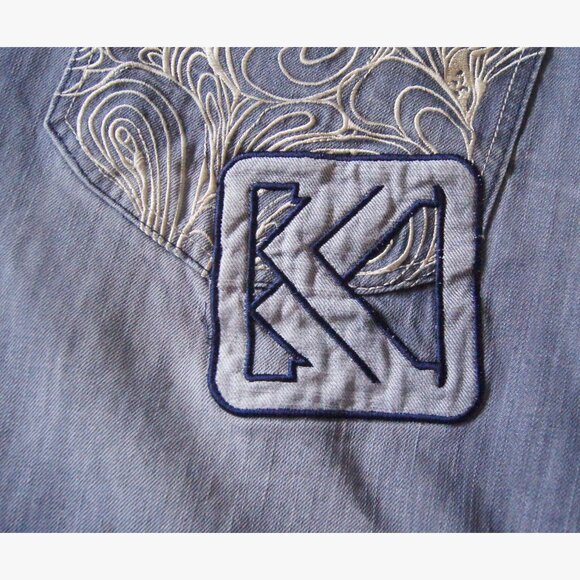 Vintage Karl Kani Jean Shorts - Picture 6 of 11